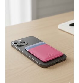 Mywalit Leder Magnetische Kartenhalter MagSafe Rosa