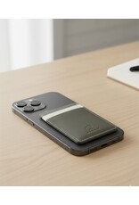 Mywalit Leder Magnetische Kartenhalter MagSafe Grün