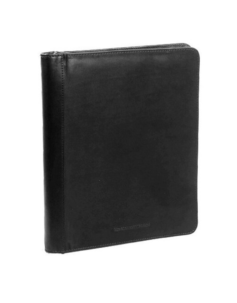 The Chesterfield Brand Schwarze Leder-Schreibmappe A4