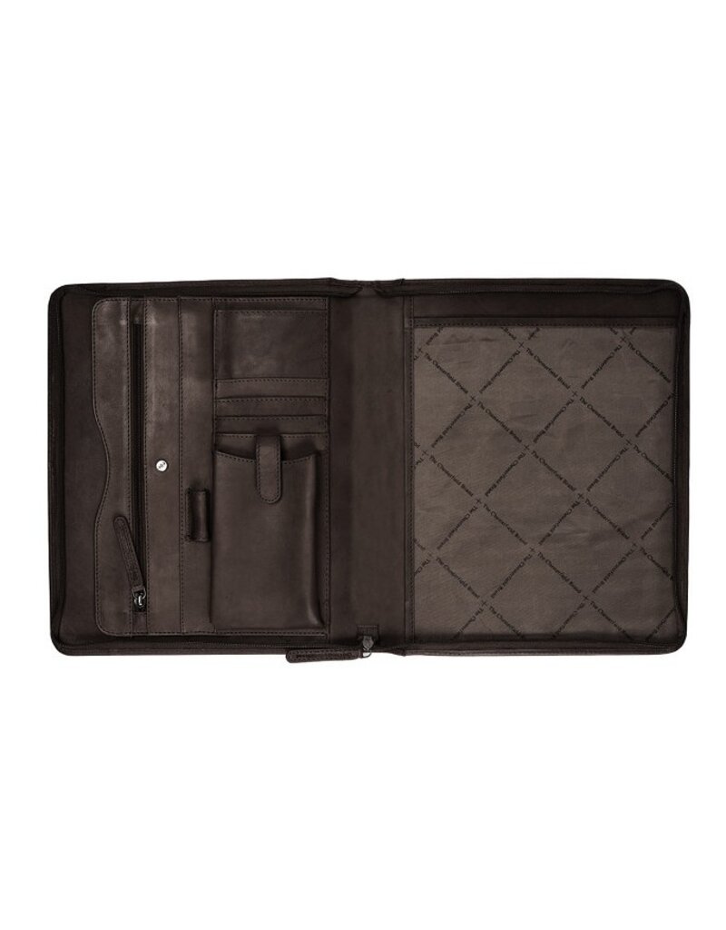 The Chesterfield Brand Leder-Schreibmappe A4 Braun
