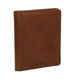 The Chesterfield Brand Leren Schrijfmap Documentenmap A4 Cognac