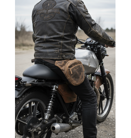 Greenburry Leren Beentas Motor Fanny Pack