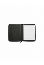 dR Amsterdam Leder Schreibmap A4 Schwarz