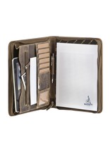 Greenburry Erweiterte A4 Leder Schreibmappe Vintage
