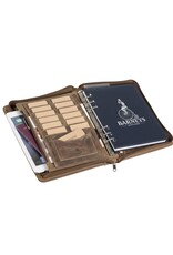 Greenburry Leder A5 Terminplaner Schreibmappe Vintage