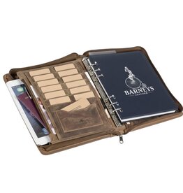 Greenburry Leder A5 Terminplaner Schreibmappe Vintage