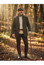 Hatland  Flatcap Patchwork Leren Klep