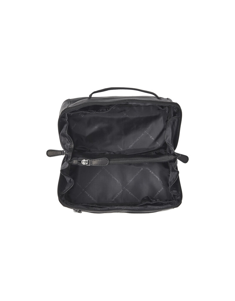 The Chesterfield Brand Leder Kulturtasche Schwarz L Elmia