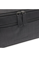 The Chesterfield Brand Leren Toilettas Zwart L Elmia
