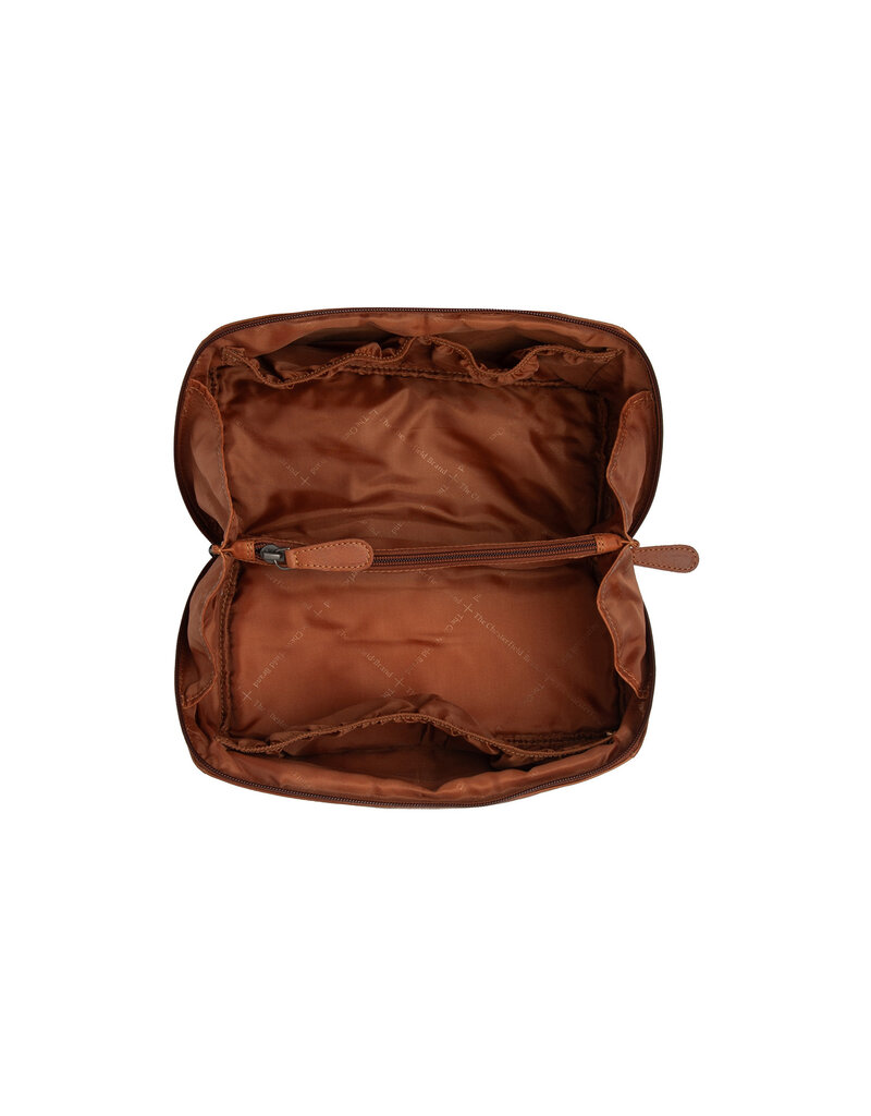 The Chesterfield Brand Leder Kulturtasche L Cognac Elmia