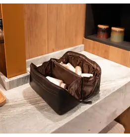 The Chesterfield Brand Kulturtasche L Braun Elmia