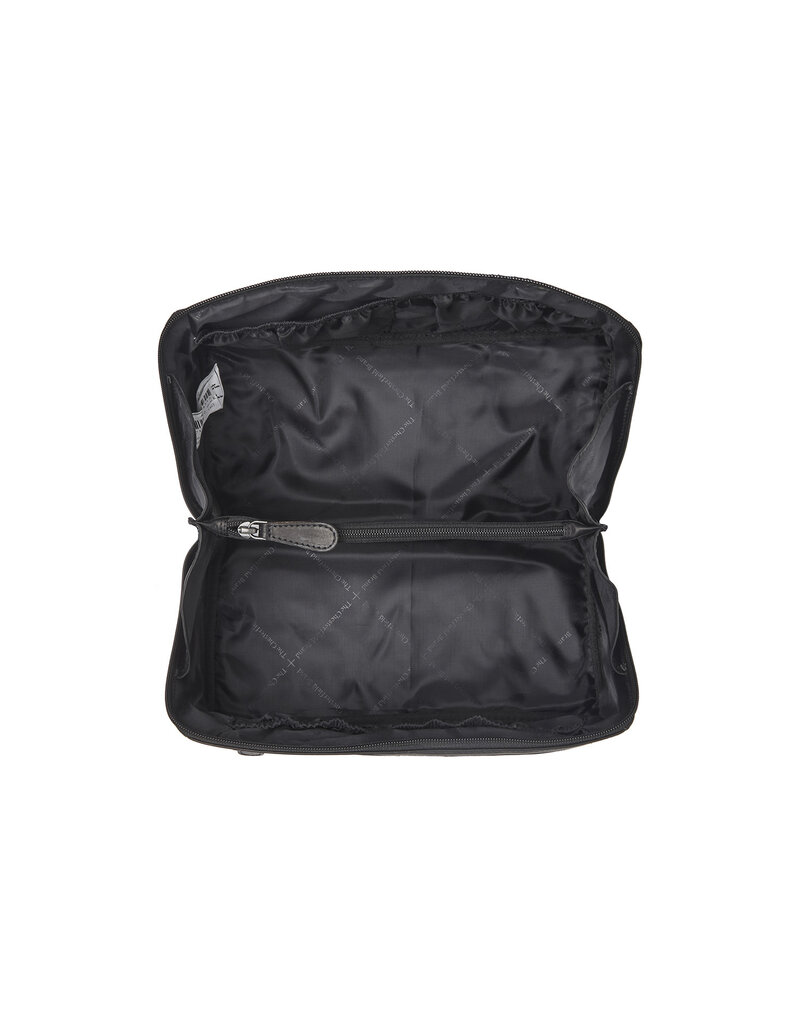 The Chesterfield Brand Leder Kulturtasche XL Schwarz Trevia