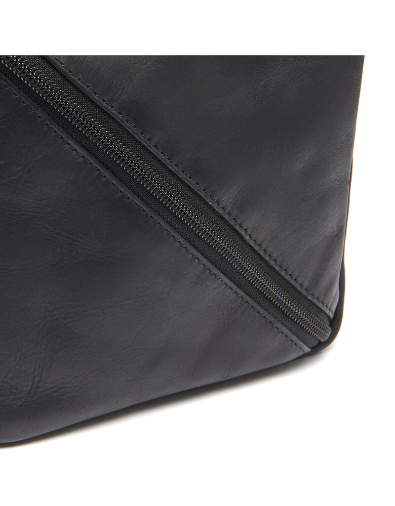 The Chesterfield Brand Leren Toilettas XL Zwart Trevia