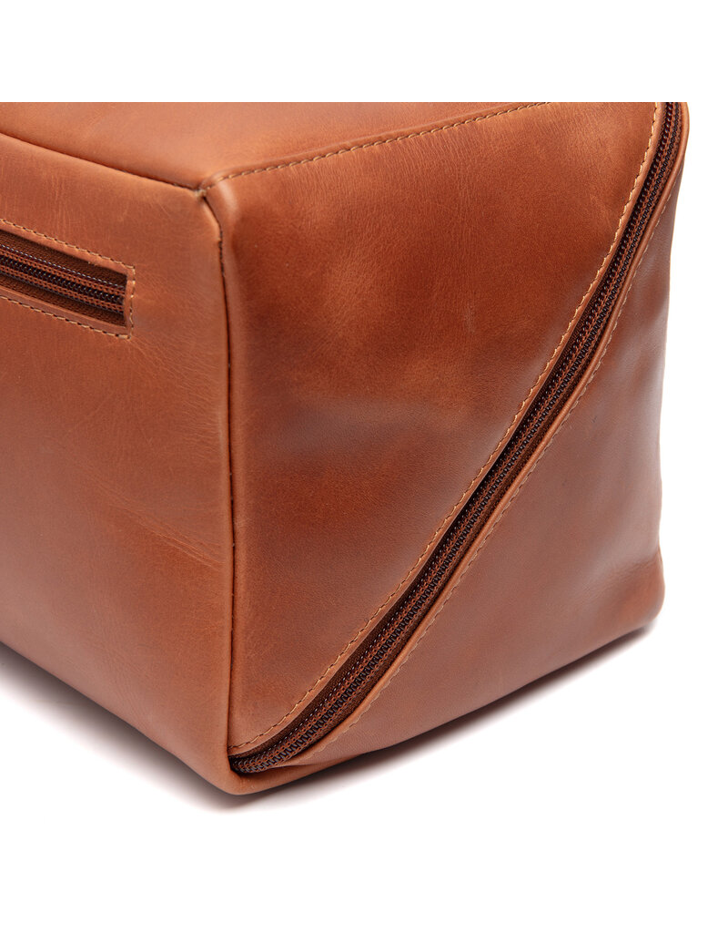 The Chesterfield Brand Leder Kulturtasche XL Cognac Trevia