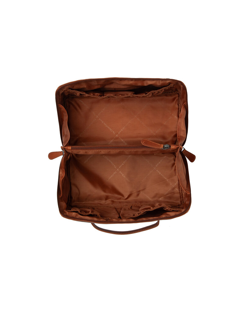 The Chesterfield Brand Leder Kulturtasche XL Cognac Trevia