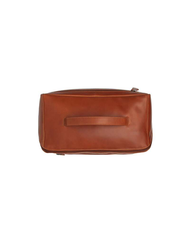 The Chesterfield Brand Leder Kulturtasche XL Cognac Trevia