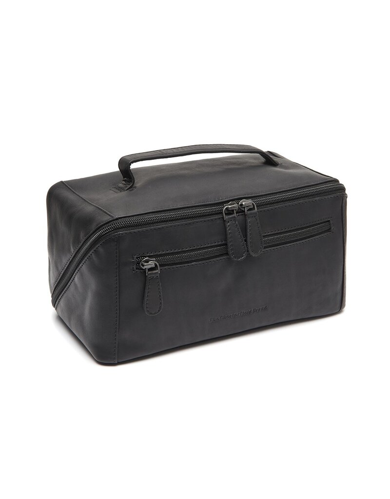 The Chesterfield Brand Leder Kulturtasche Schwarz L Elmia