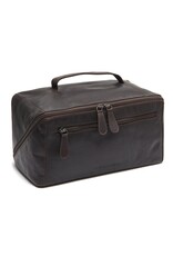 The Chesterfield Brand Leder Kulturtasche XL Braun Trevia