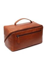 The Chesterfield Brand Leren Toilettas XL Cognac Trevia