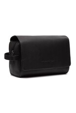 The Chesterfield Brand Leder Kulturtasche mit Aufhängehaken Schwarz