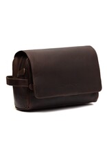 The Chesterfield Brand Leren Toilettas met Ophanghaak Bruin