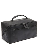 The Chesterfield Brand Leder Kulturtasche XL Schwarz Trevia