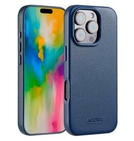 Accezz iPhone 16/Pro/Pro Max/e Hoes Back Cover Blauw
