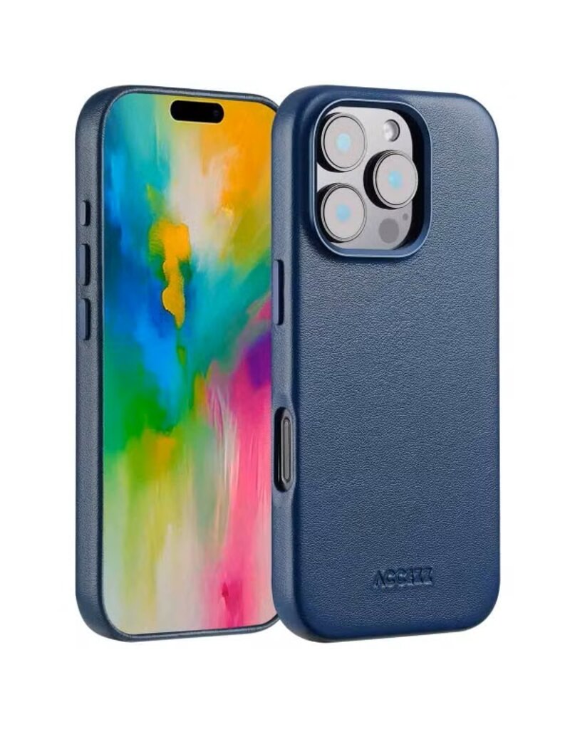 Accezz iPhone 16/Pro/Pro Max/e Hoes Back Cover Blauw