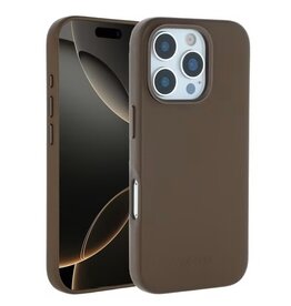 Accezz iPhone 16/Pro/Pro Max/e Handyhülle Back Cover Braun