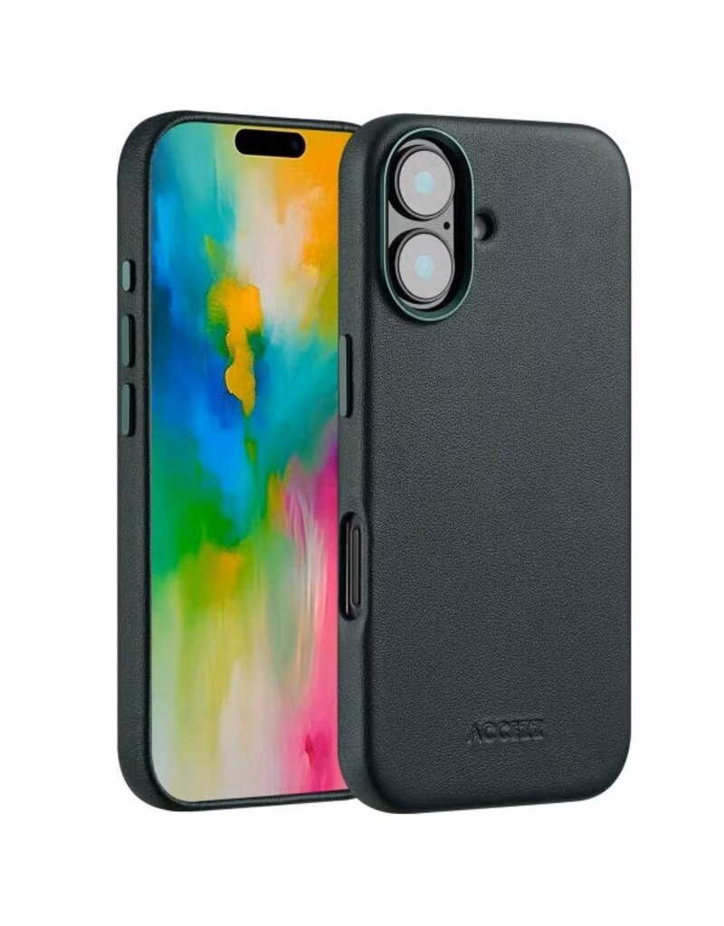 Accezz iPhone 16/Pro/Pro Max/e Handyhülle Back Cover Grün