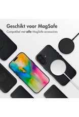 Accezz iPhone 16/Pro/Pro Max/e Hoes Back Cover Cognac