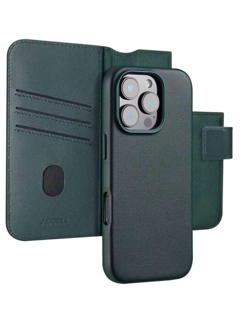 Accezz iPhone 16/Pro/Pro Max/e 2-in-1  Handyhülle Grün