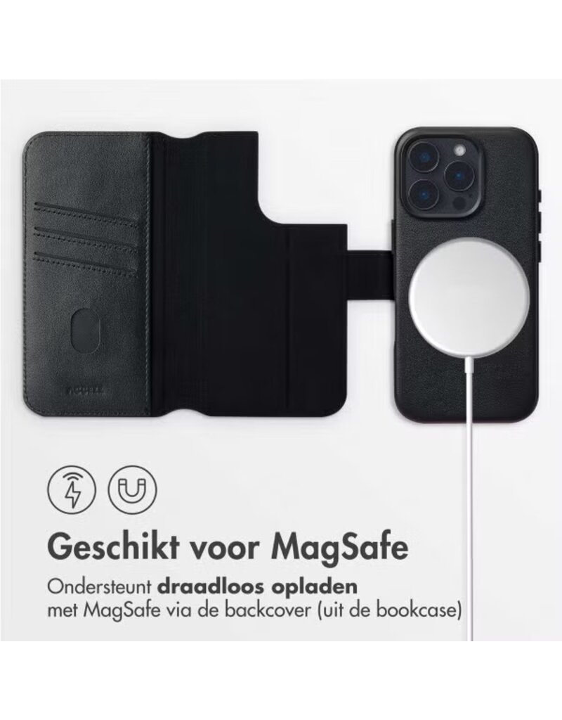 Accezz iPhone 16/Pro/Pro Max/e Hoes 2 in 1 Cover Blauw