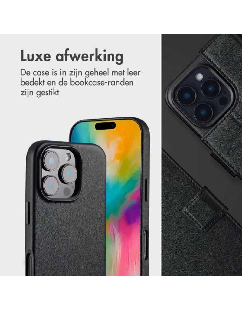 Accezz iPhone 16/Pro/Pro Max/e Hoes 2 in 1 Cover Blauw