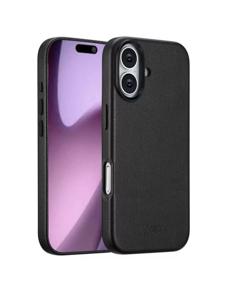 Accezz iPhone 17/Pro/Pro Max/Air Handyhülle Back Cover Schwarz