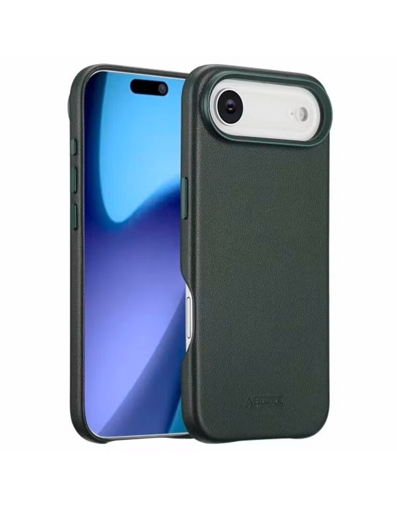 Accezz iPhone 17/Pro/Pro Max/Air Handyhülle Back Cover Grün