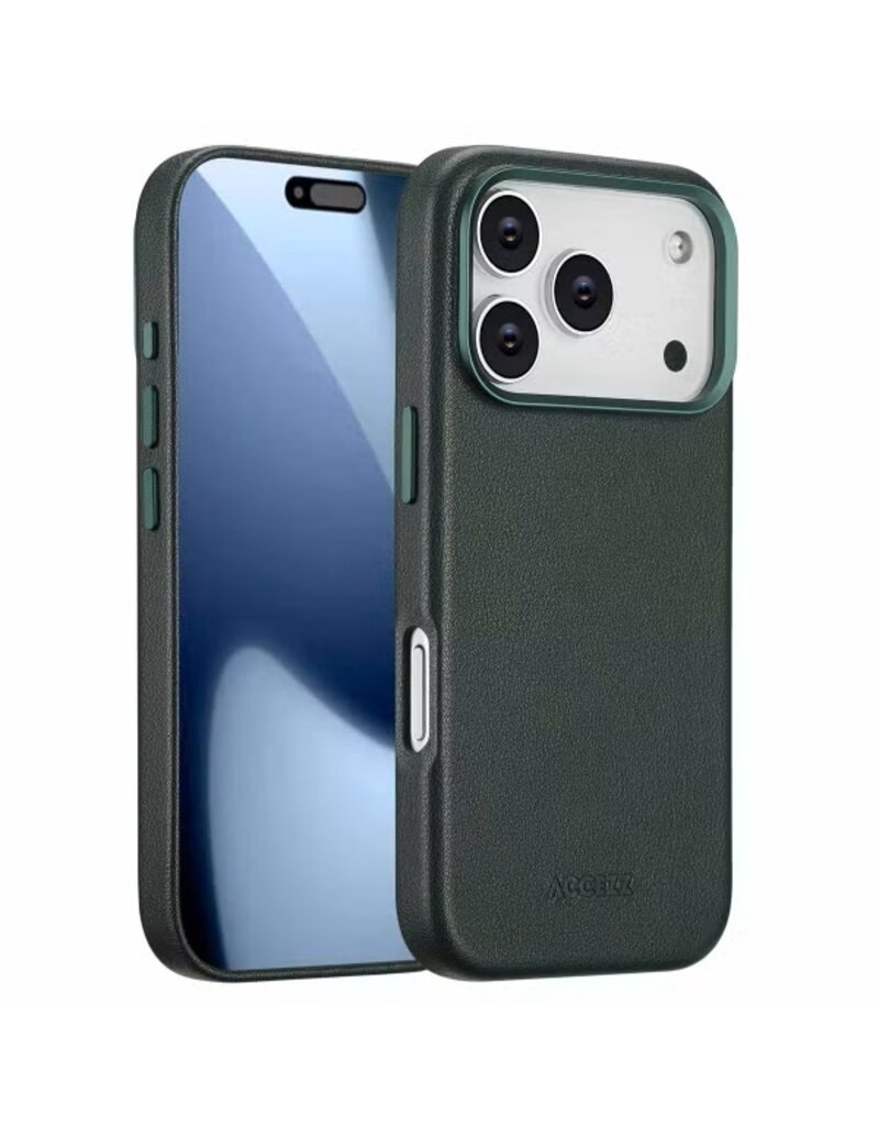 Accezz iPhone 17/Pro/Pro Max/Air Handyhülle Back Cover Grün