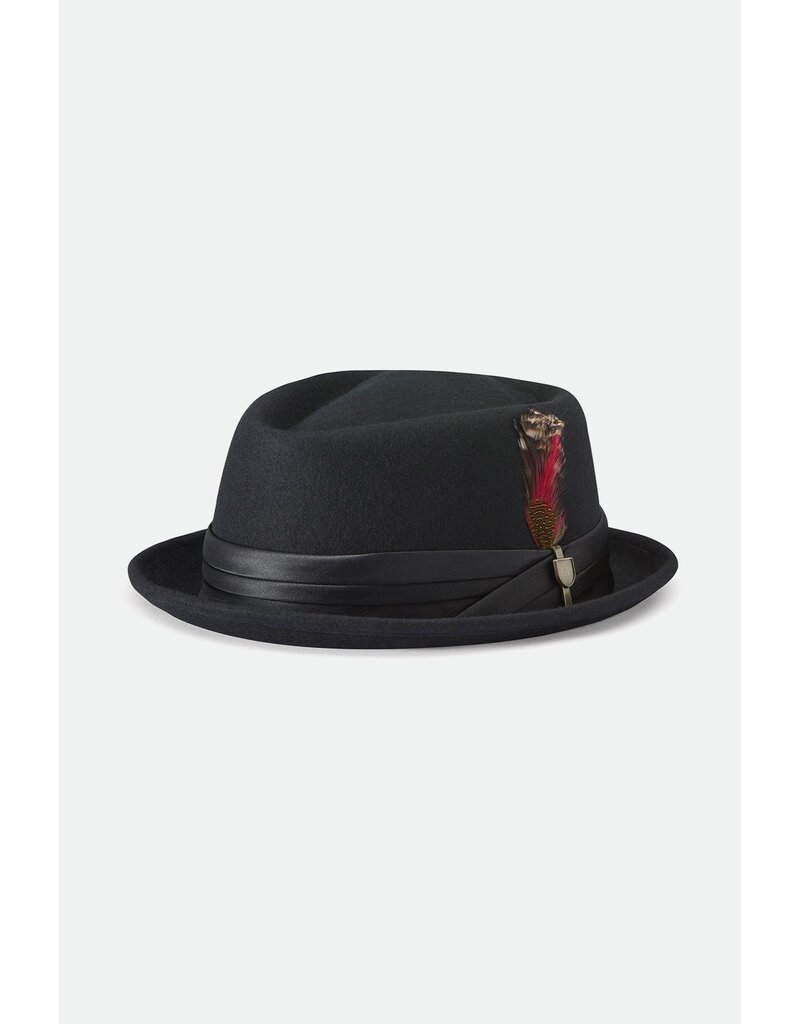 Brixton Stout Pork Pie Hat – Klassischer 20er Jahre Fedora