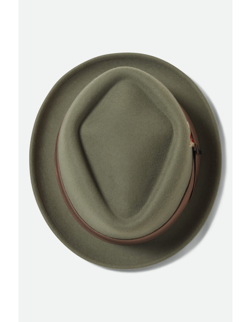 Brixton Stout Pork Pie Hat – Klassieke 20’s Stijl Fedora