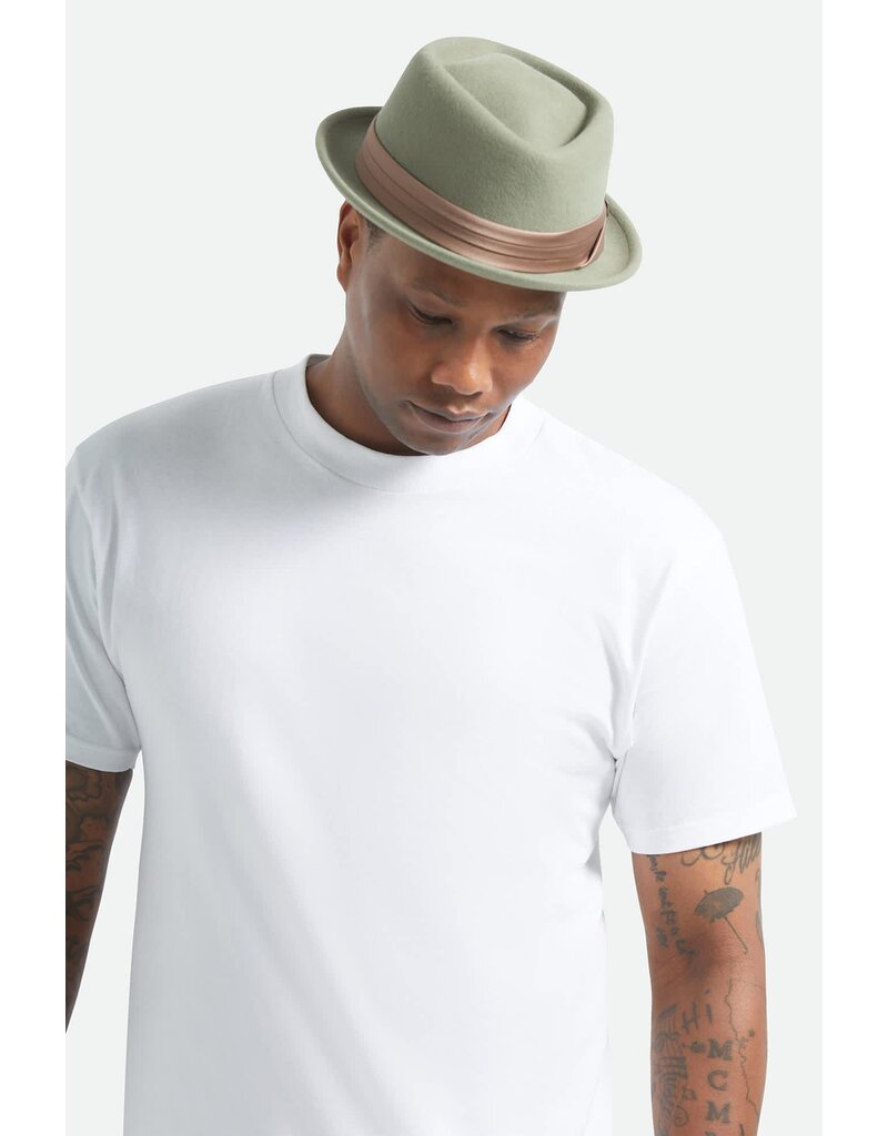 Brixton Stout Pork Pie Hat – Klassieke 20’s Stijl Fedora