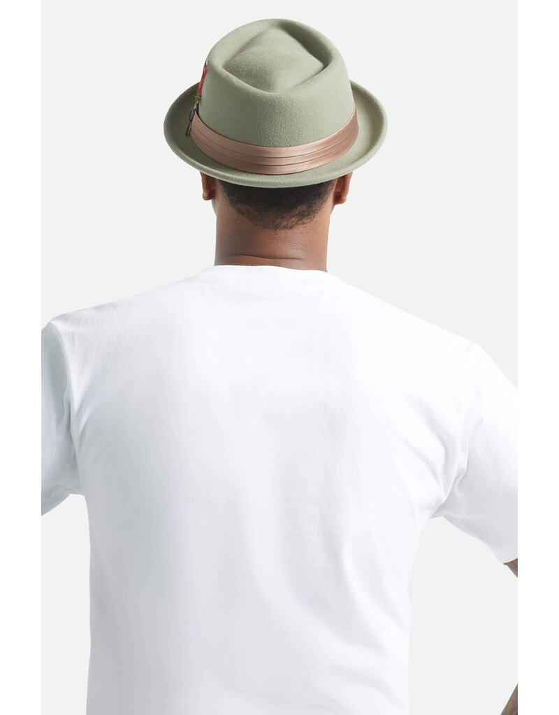Brixton Stout Pork Pie Hat – Klassieke 20’s Stijl Fedora