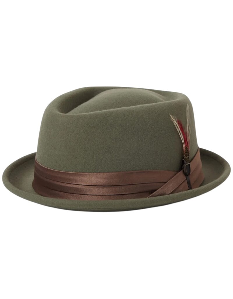 Brixton Stout Pork Pie Hat – Klassischer 20er Jahre Fedora