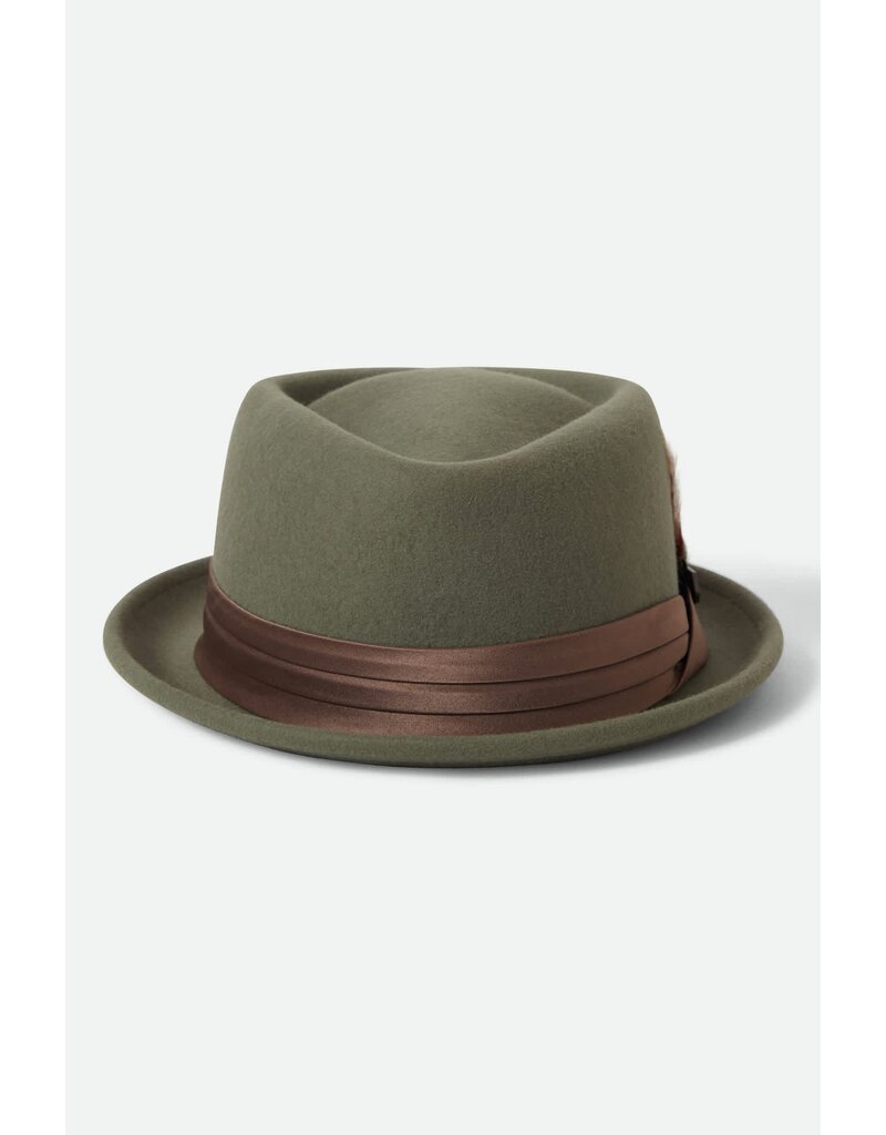 Brixton Stout Pork Pie Hat – Klassieke 20’s Stijl Fedora