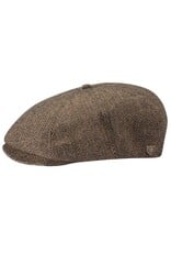 Brixton Brood Snap Cap Braun – Klassische Newsboy Cap mit Modernem Twist