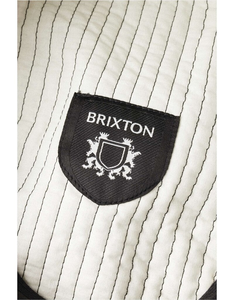 Brixton Brood Snap Cap Zwart – Klassieke Newsboy Cap met Moderne Touch