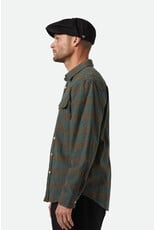 Brixton Brood Snap Cap Zwart – Klassieke Newsboy Cap met Moderne Touch