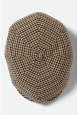 Brixton Brood Snap Cap Houndstooth – Klassische Newsboy Cap mit Modernem Twist