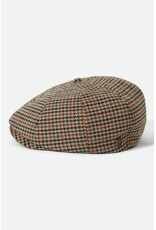 Brixton Brood Snap Cap Ruitpatroon – Klassieke Newsboy Cap met Moderne Touch