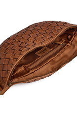 Depeche Leder Bumbag – Handgewebtes Design mit Boho-Luxus