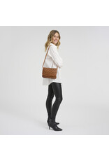 Depeche Handgeweven Crossover & Clutch – Tijdloze Elegantie van Rundleer